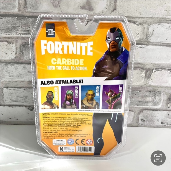 Epic Games Fortnite Carbide Solo Mode Action Figure - NEW - Picture 3 of 4